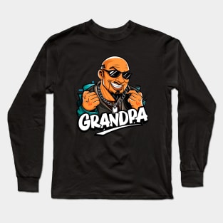 Grandpapa,Only The Best Dads Get Promoted To Grandpa Long Sleeve T-Shirt